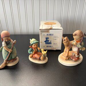 3 Hummel ceramic figurines